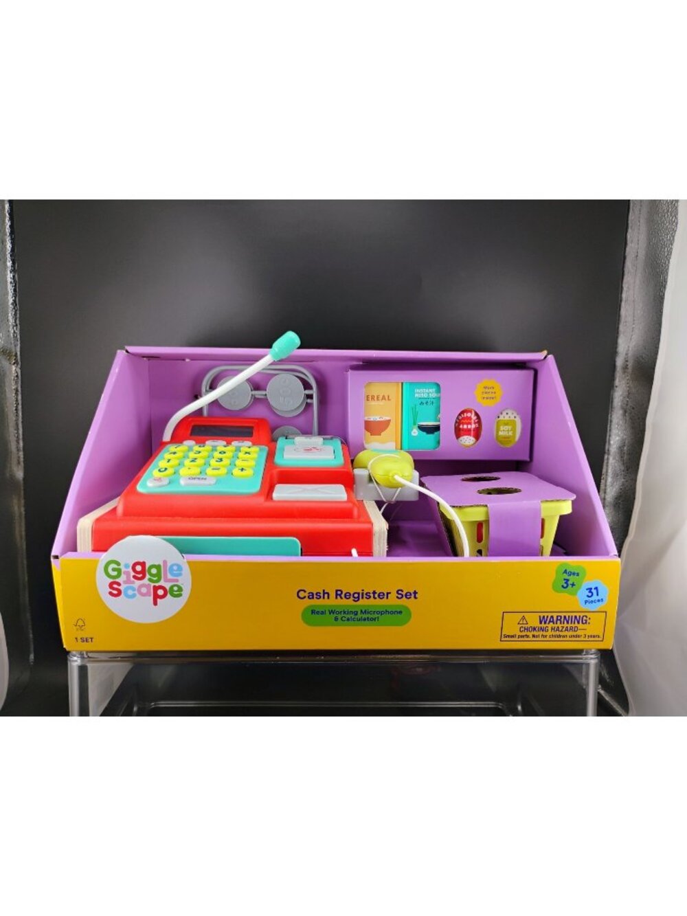 Giggle Scape Register Set 31-Piece Toy For Ages 3+